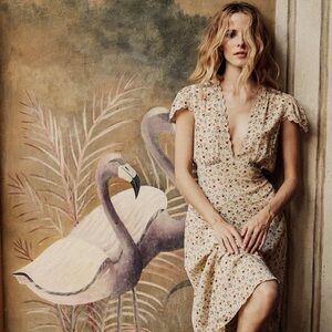 DOEN Adra Dress - Cream Papillon